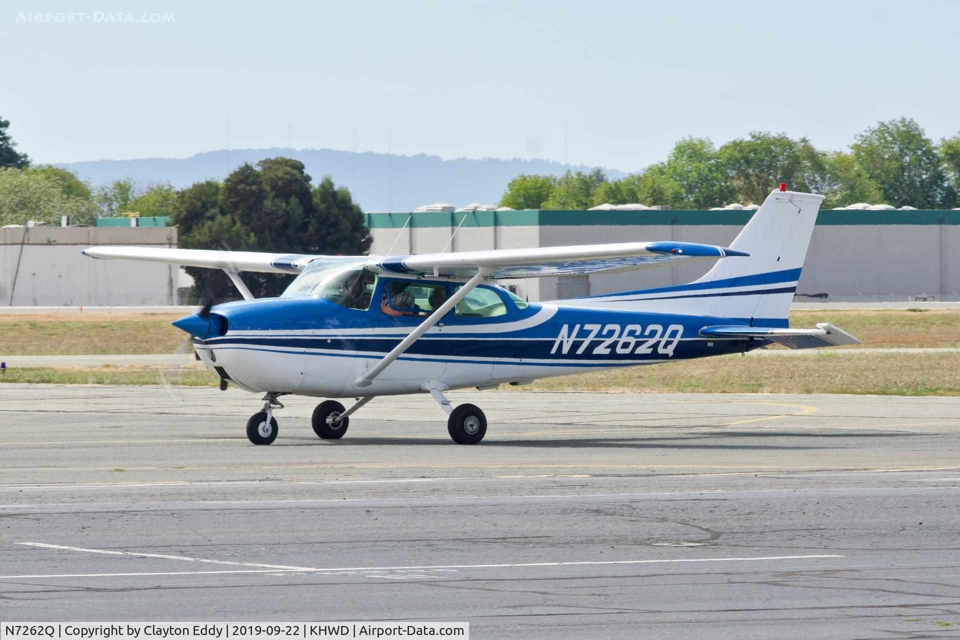 N7262Q, 1972 Cessna 172L C/N 17260562, Hayward Airport California 2019.
