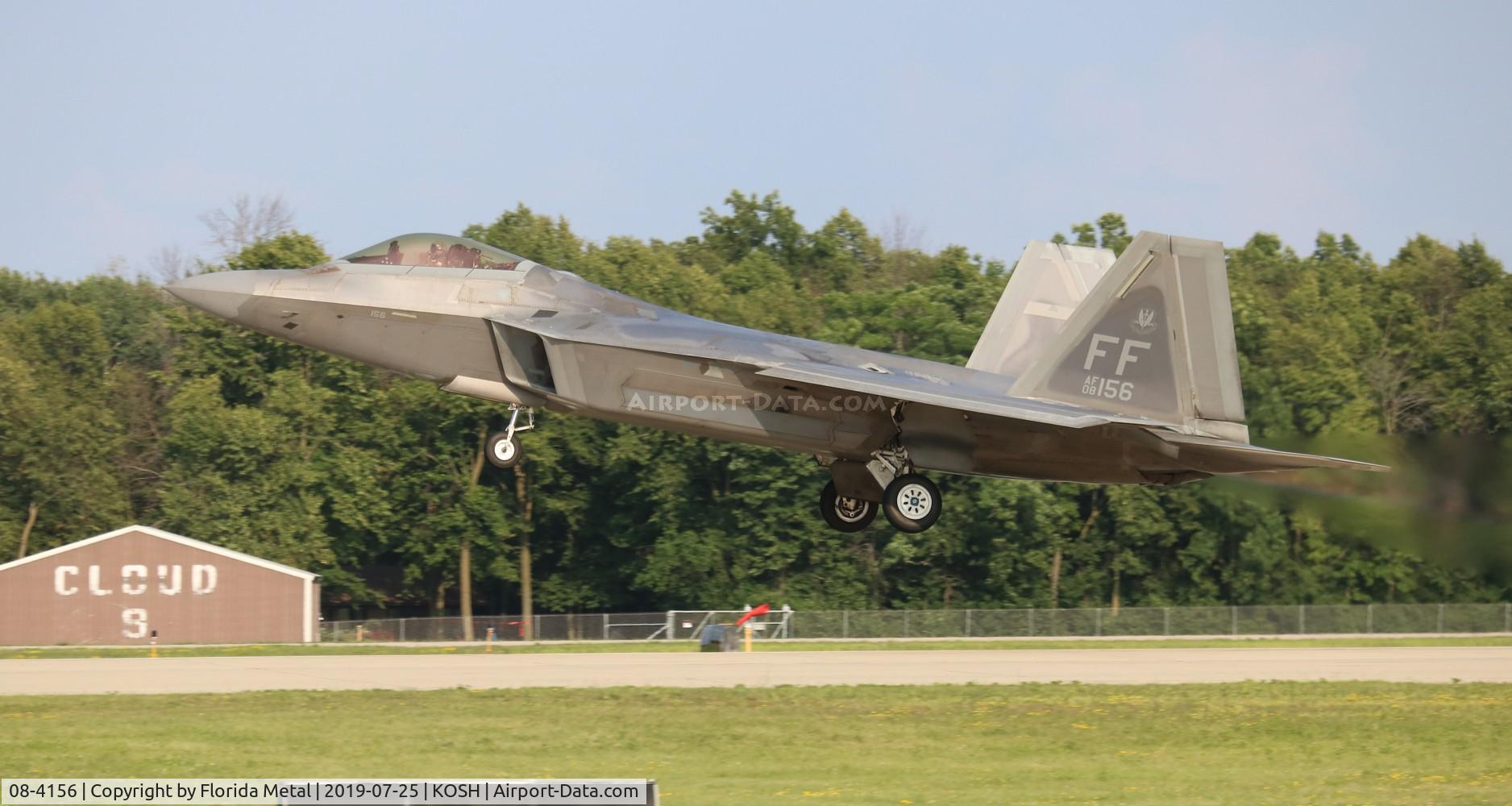 08-4156, 2008 Lockheed Martin F-22A Raptor C/N 645-4156, F-22A