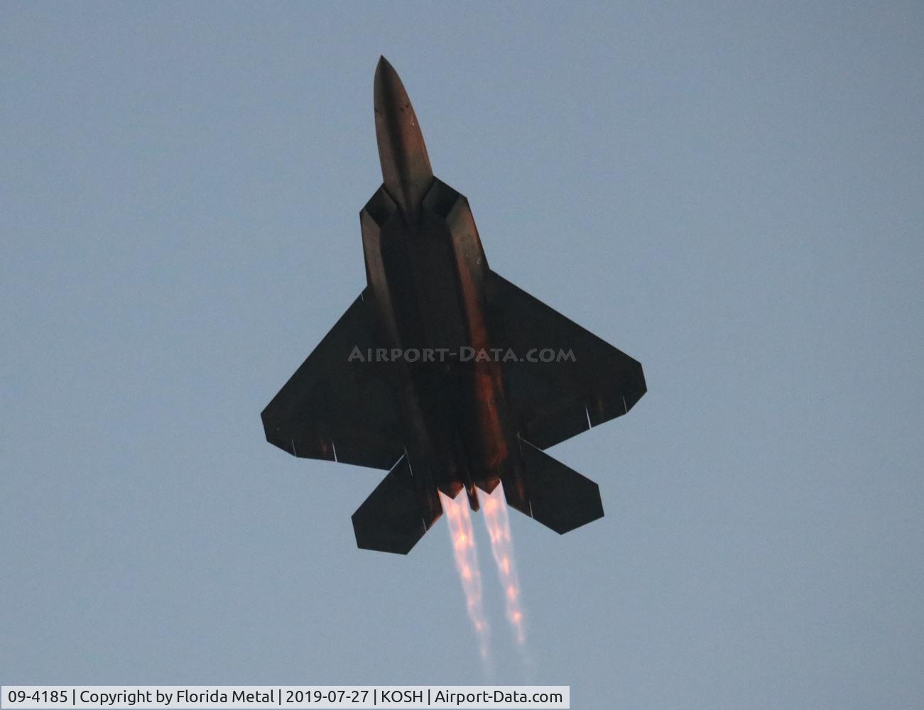 09-4185, Lockheed Martin F-22A Raptor C/N 4185, F-22A