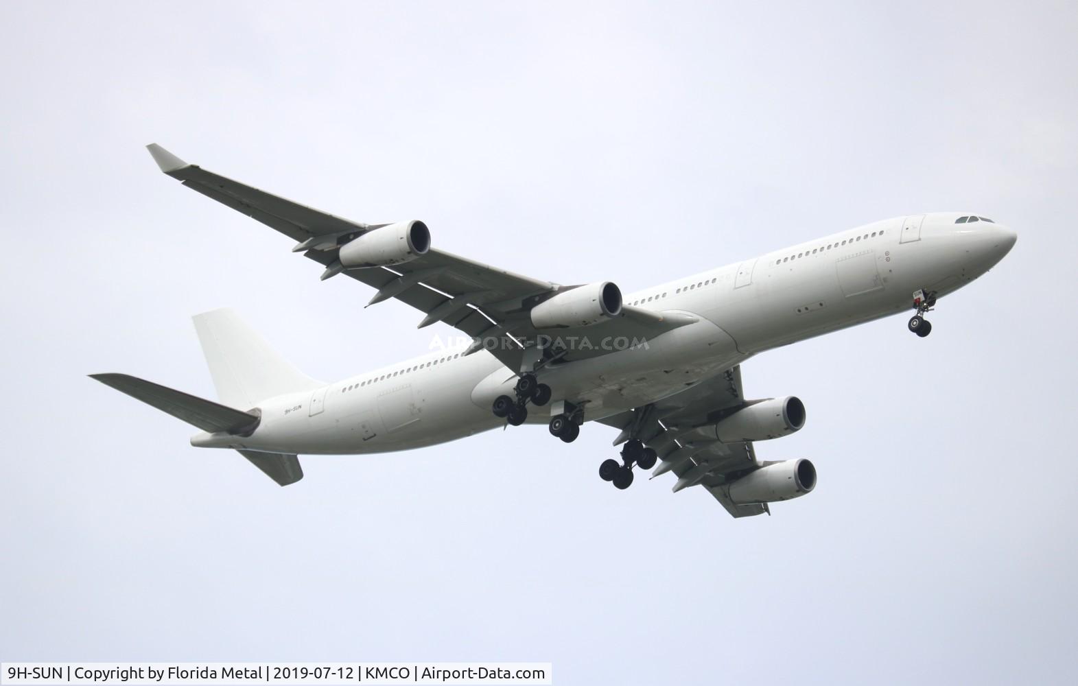 9H-SUN, 2000 Airbus A340-313X C/N 367, HiFly Malta