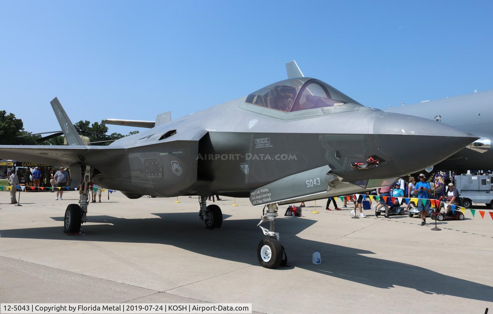 12-5043, 2014 Lockheed Martin F-35A Lightning II C/N AF-54, F-35A