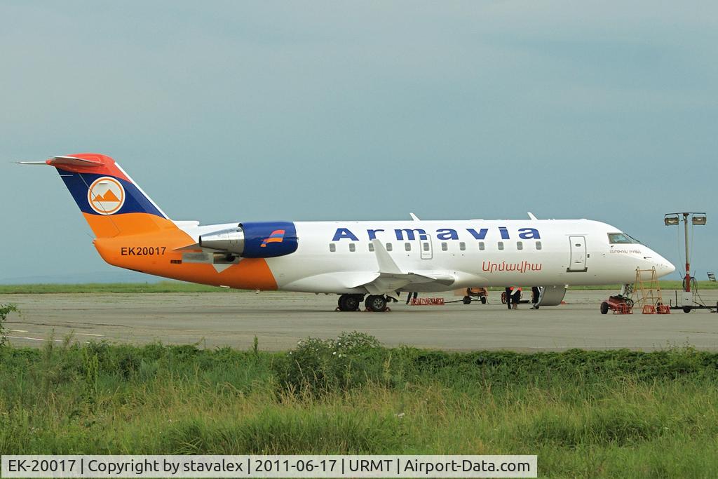 EK-20017, 2000 Canadair CRJ-200LR (CL-600-2B19) C/N 7431, From Erevan