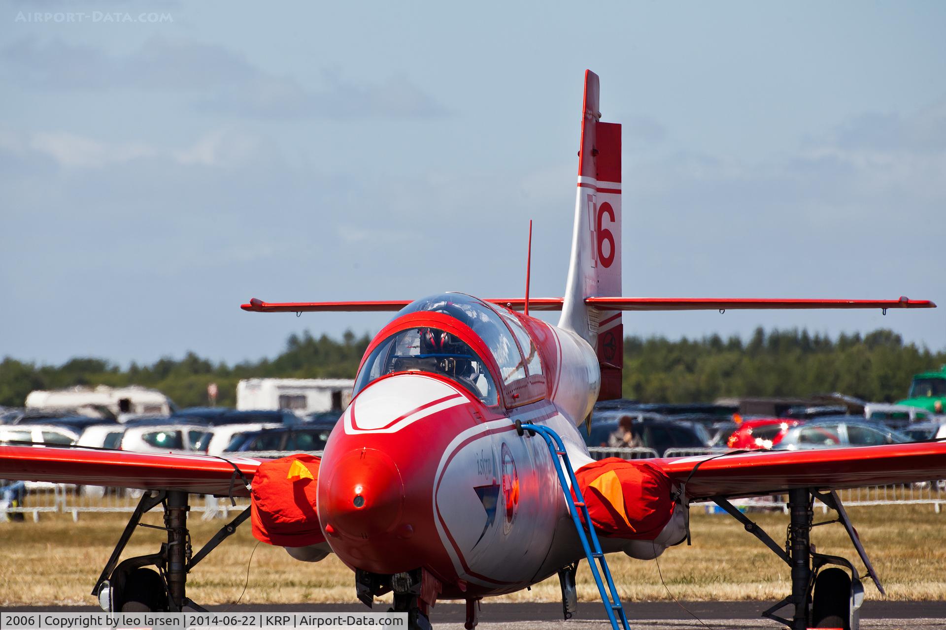 2006, PZL-Mielec TS-11 Iskra bis DF C/N 3H-2006, Karup Air Show 22.6.2014