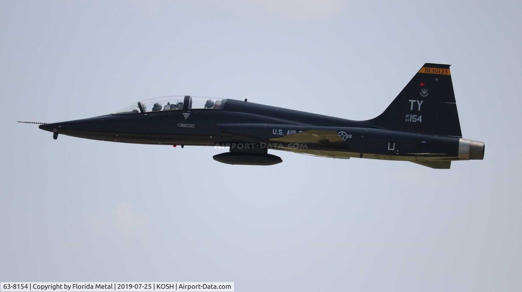63-8154, 1963 Northrop T-38A Talon C/N N.5501, T-38A