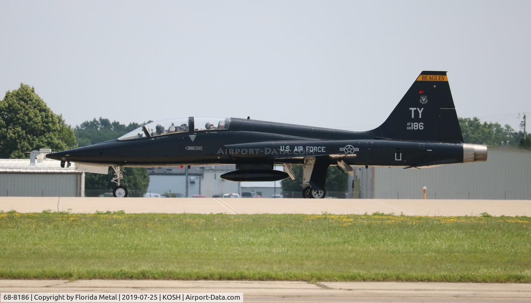 68-8186, 1968 Northrop T-38A Talon C/N T.6191, T-38A