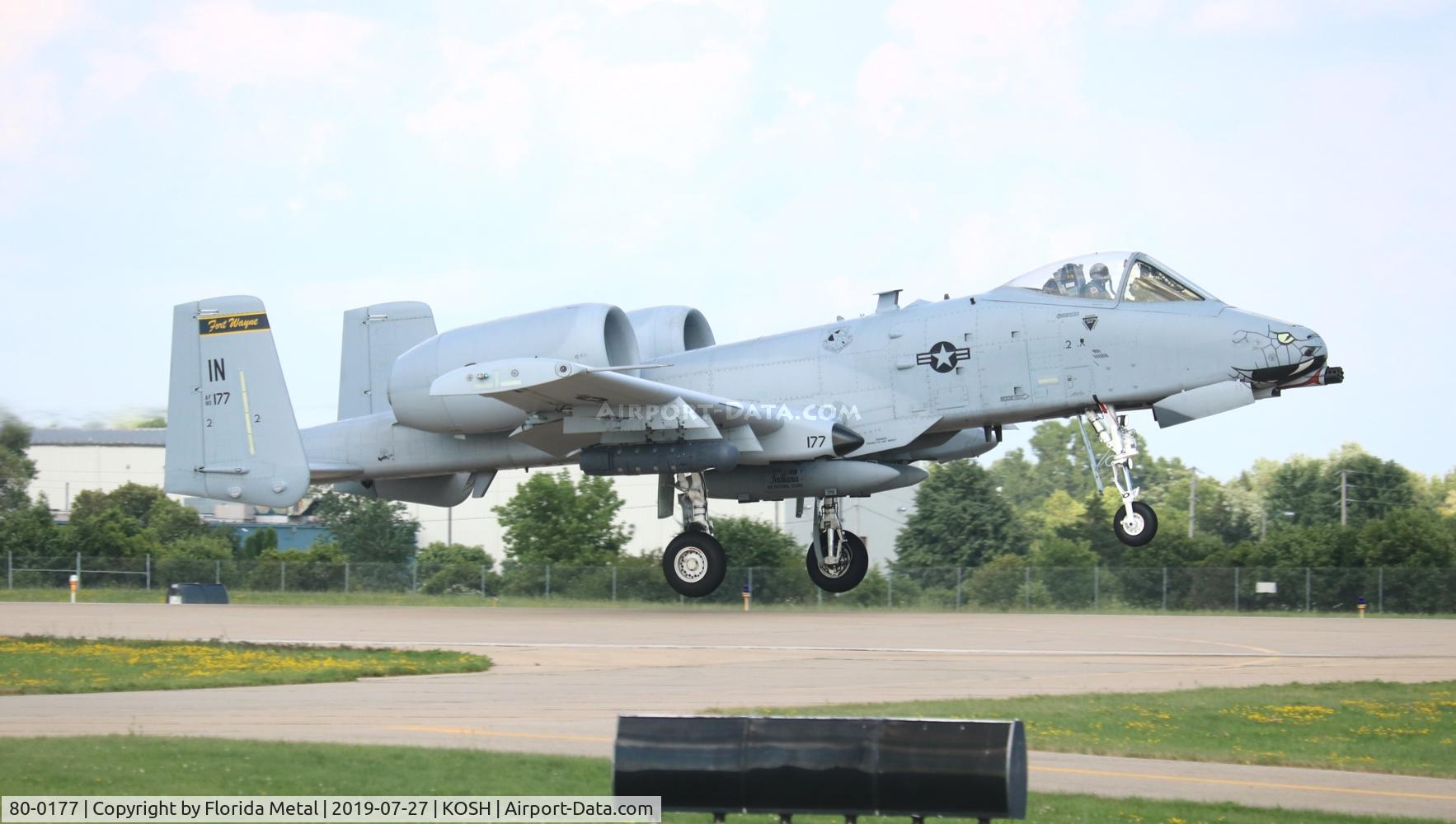 80-0177, 1980 Fairchild Republic A-10C Thunderbolt II C/N A10-0527, A-10C