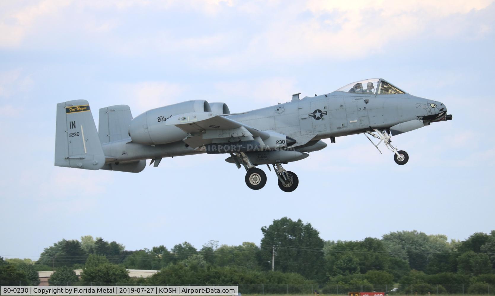 80-0230, 1980 Fairchild Republic A-10C Thunderbolt II C/N A10-0580, A-10A