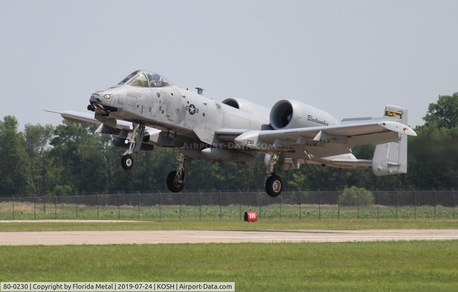 80-0230, 1980 Fairchild Republic A-10C Thunderbolt II C/N A10-0580, Warthog