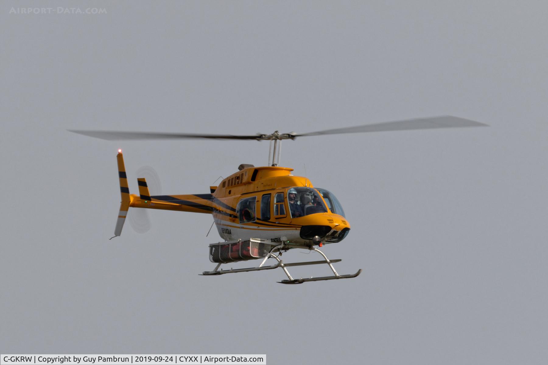 C-GKRW, 1983 Bell 206L-1 LongRanger II C/N 45785, Landing