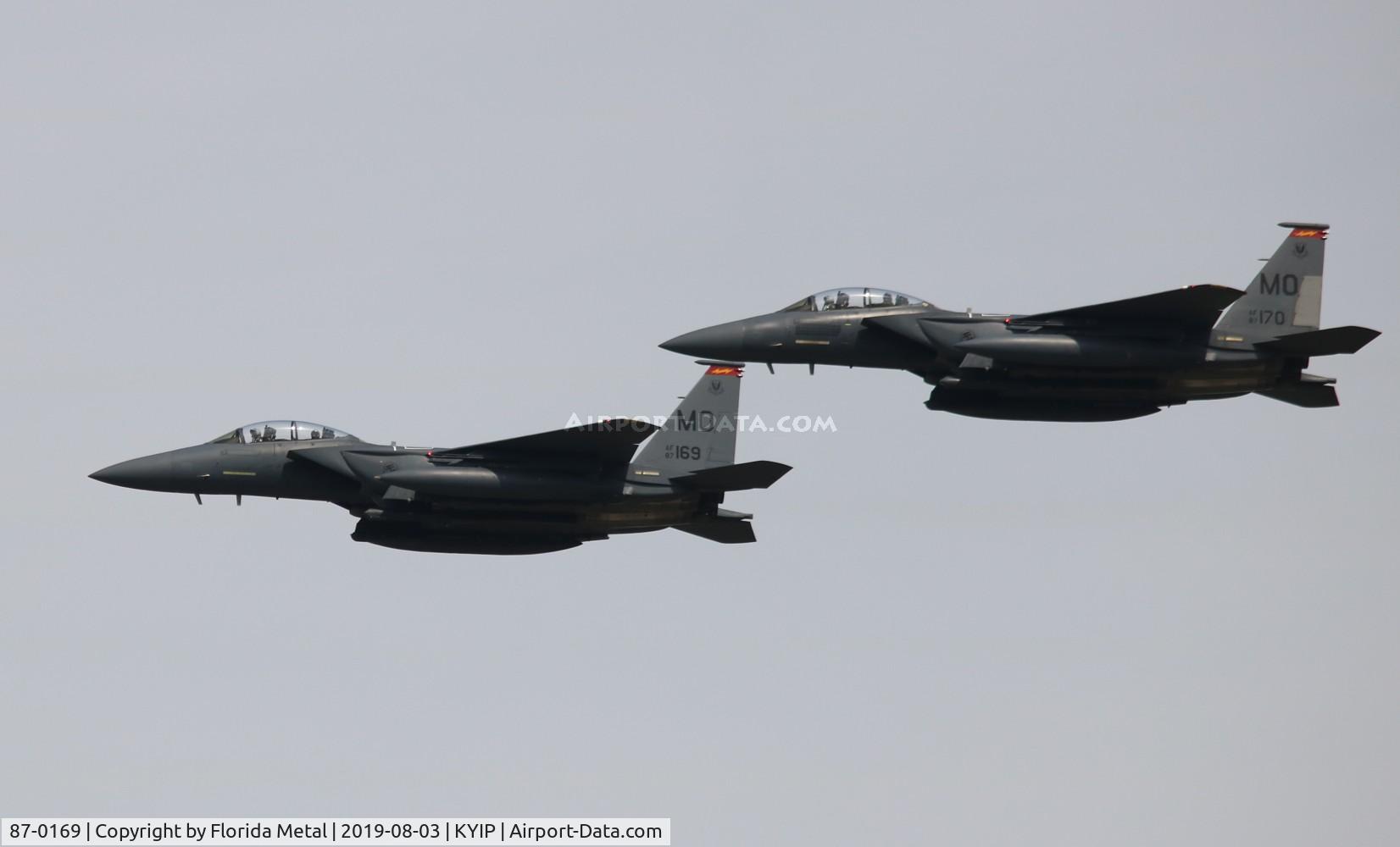 87-0169, 1987 McDonnell Douglas F-15E Strike Eagle C/N 1034/E009, F-15E