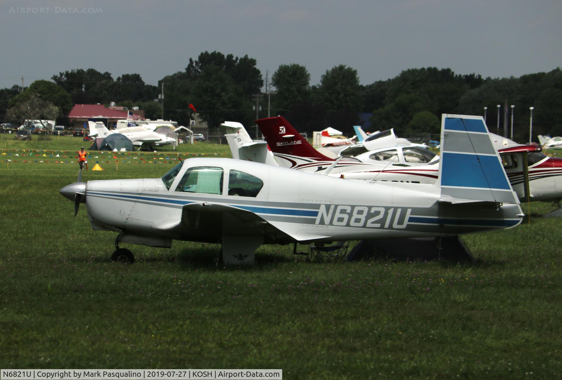 N6821U, 1963 Mooney M20C Ranger C/N 2536, Mooney M20C