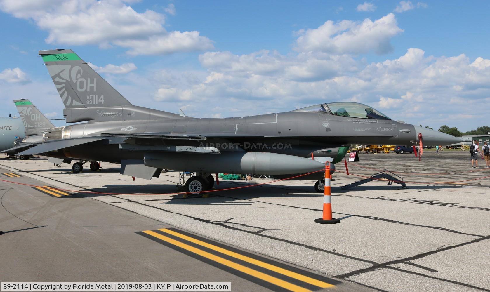 89-2114, 1989 General Dynamics F-16C C/N 1C-267, F-16C