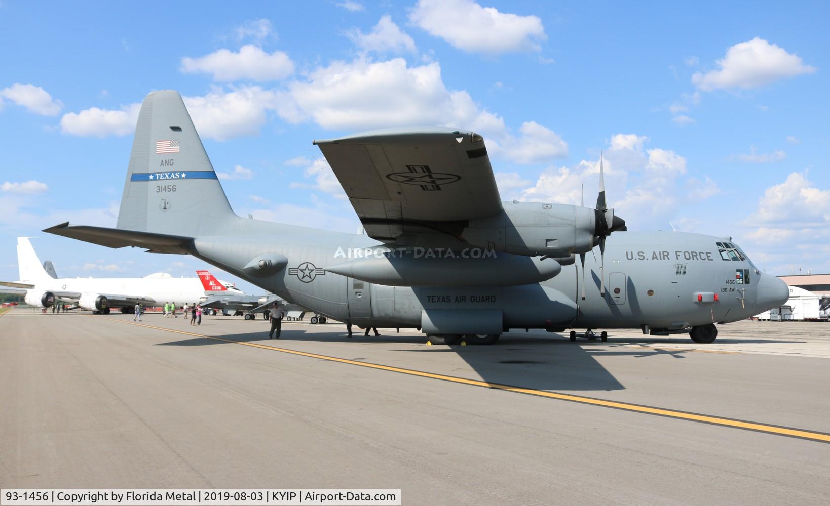 93-1456, 1993 Lockheed C-130H Hercules C/N 382-5361, C-130H