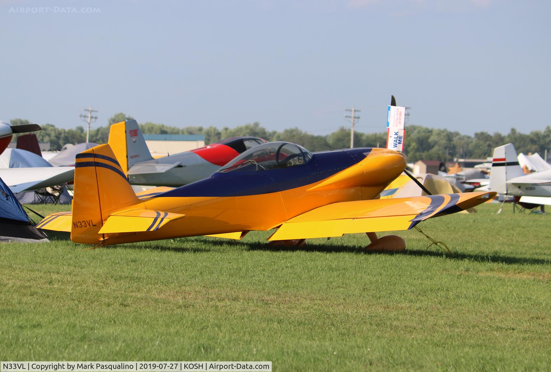 N33VL, 1994 Vans RV-3 C/N 11043, Vans RV-3