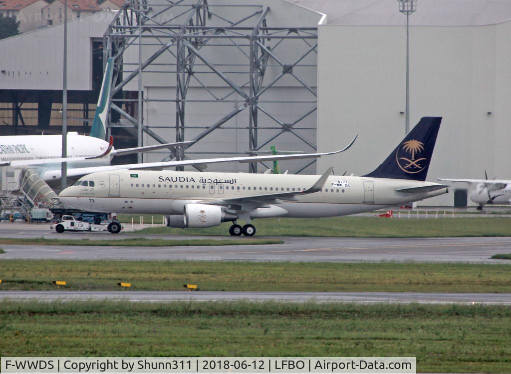 F-WWDS, 2018 Airbus A320-214 C/N 8177, C/n 8177 - To be HZ-AS73