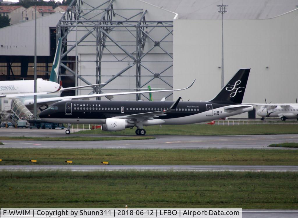 F-WWIM, 2018 Airbus A320-214 C/N 8334, C/n 8334 - To be JA25MC