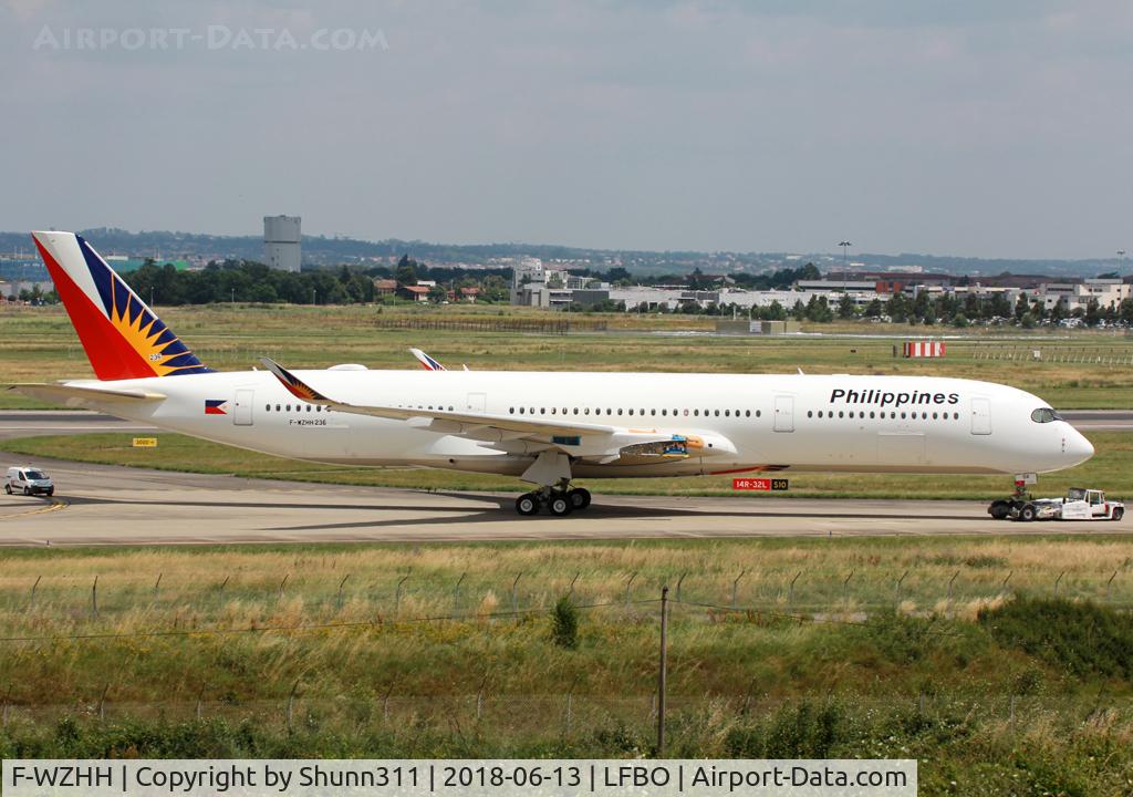 F-WZHH, 2018 Airbus A350-941 C/N 0236, C/n 0236 - To be RP-C3504