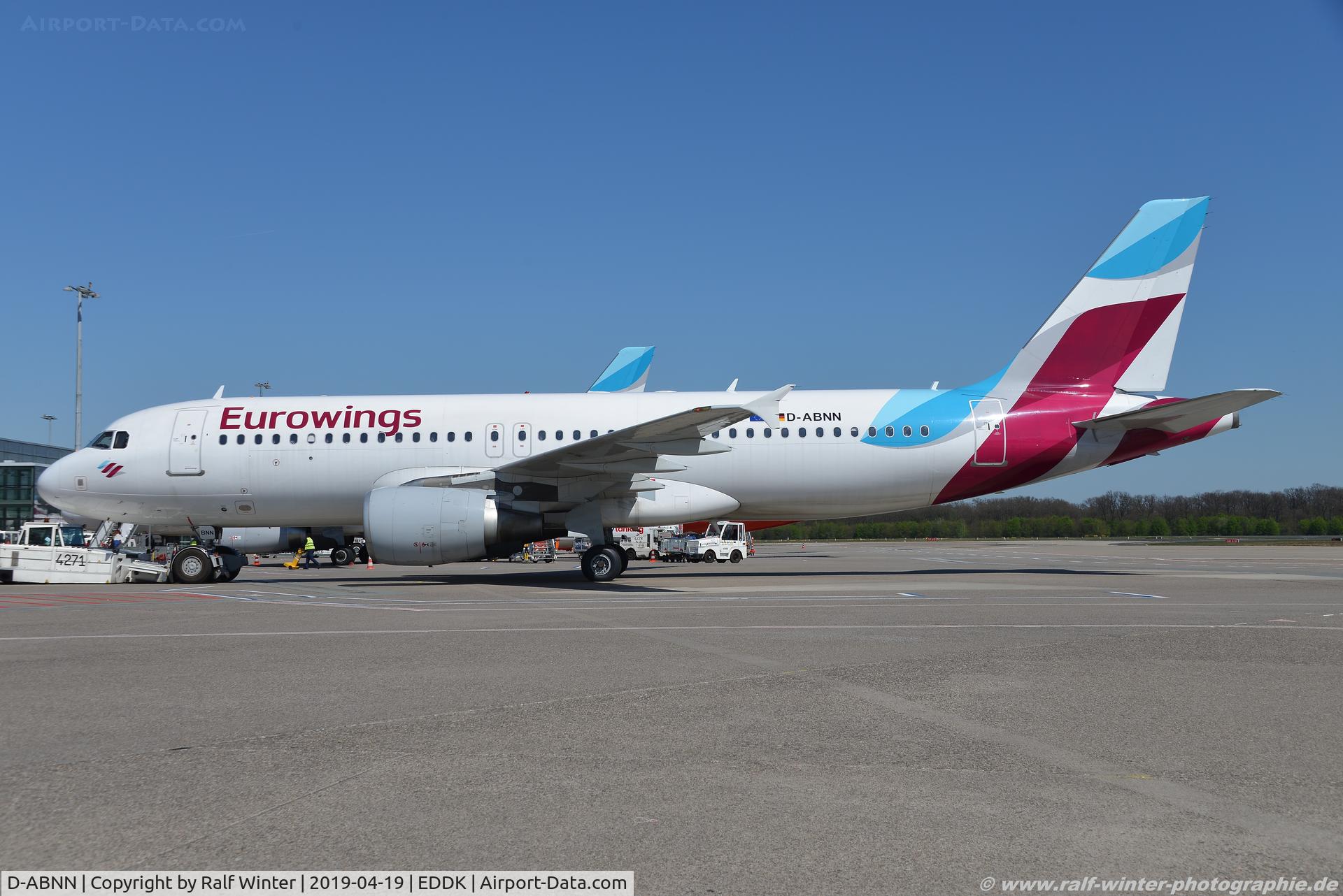 D-ABNN, 2002 Airbus A320-214 C/N 1889, Airbus A320-214 - EW EWG Eurowings - 1889 - D-ABNN - 19.04.2019 - CGN
