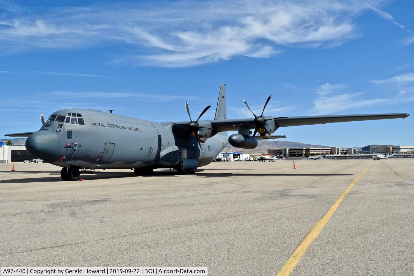 A97-440, 1997 Lockheed Martin C-130J-30 Super Hercules C/N 382-5440, Parked on the north GA ramp.