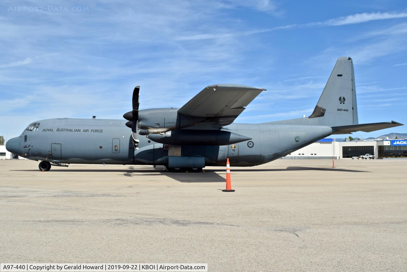 A97-440, 1997 Lockheed Martin C-130J-30 Super Hercules C/N 382-5440, Parked on the north GA ramp.