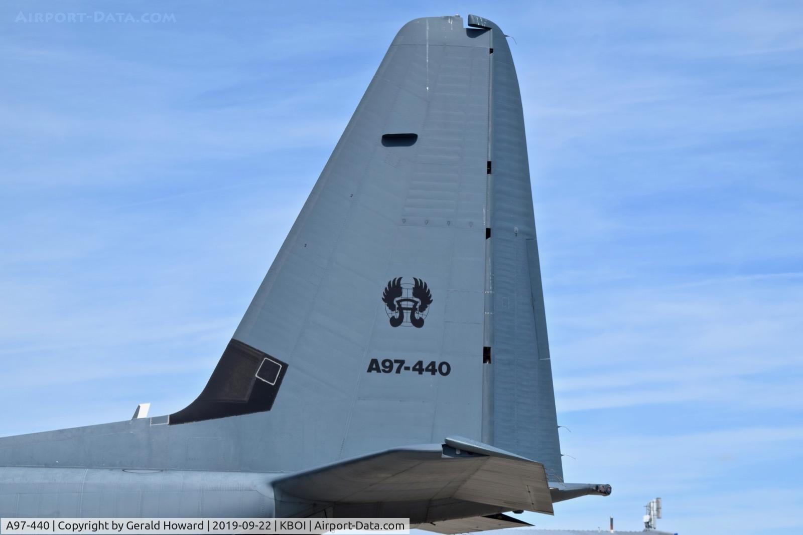 A97-440, 1997 Lockheed Martin C-130J-30 Super Hercules C/N 382-5440, Parked on the north GA ramp.