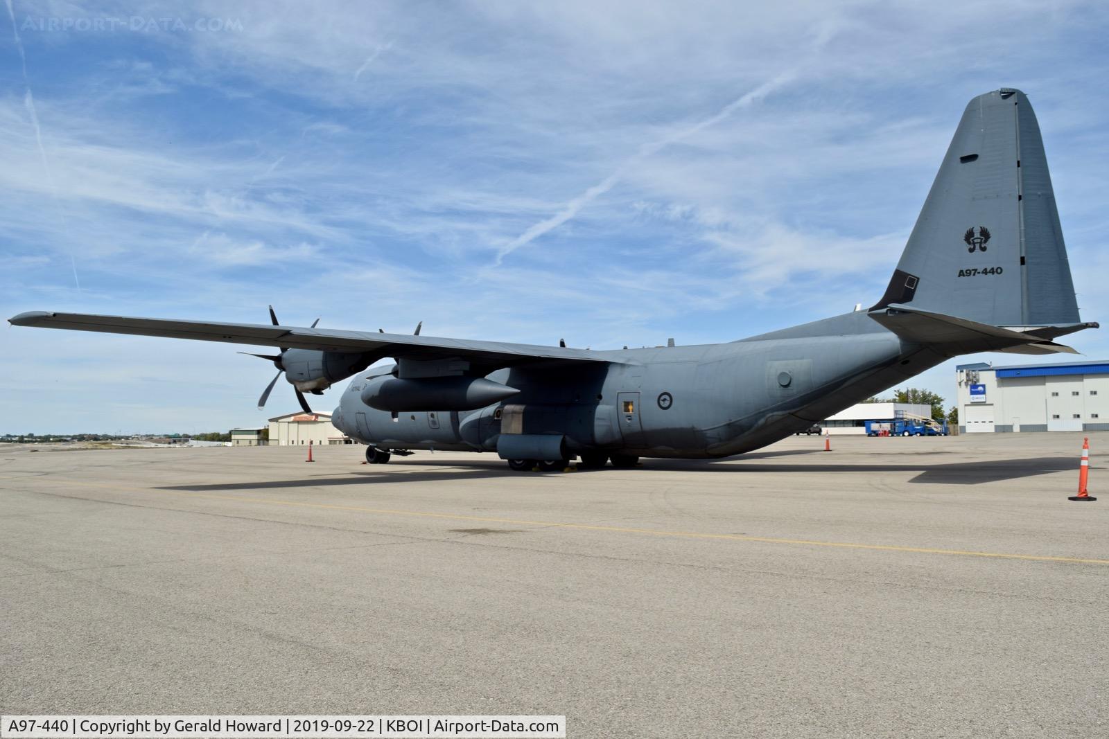 A97-440, 1997 Lockheed Martin C-130J-30 Super Hercules C/N 382-5440, Parked on the north GA ramp.
