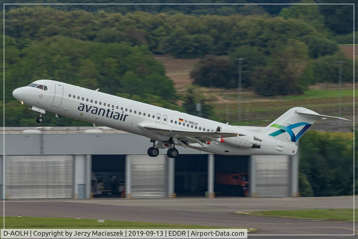 D-AOLH, 1995 Fokker 100 (F-28-0100) C/N 11505, Fokker 100 (F-28-0100)