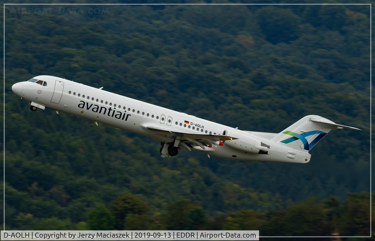 D-AOLH, 1995 Fokker 100 (F-28-0100) C/N 11505, Fokker 100 (F-28-0100)
