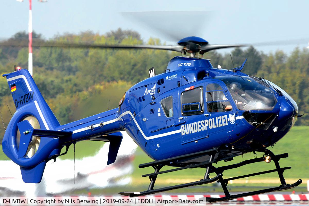 D-HVBW, 2004 Eurocopter EC-135T-2+ C/N 0342, D-HVBW at EDDH