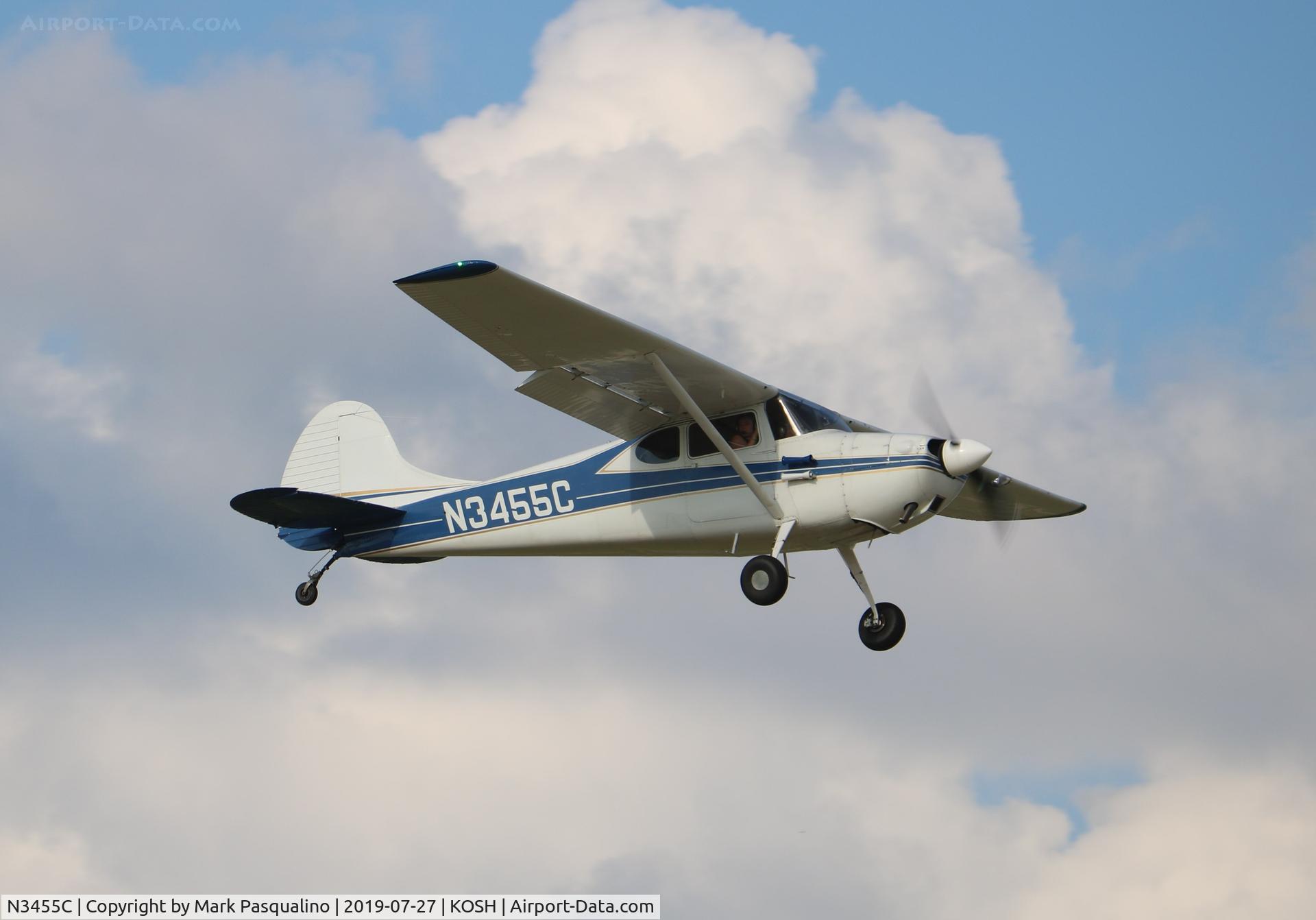 N3455C, 1954 Cessna 170B C/N 26498, Cessna 170B