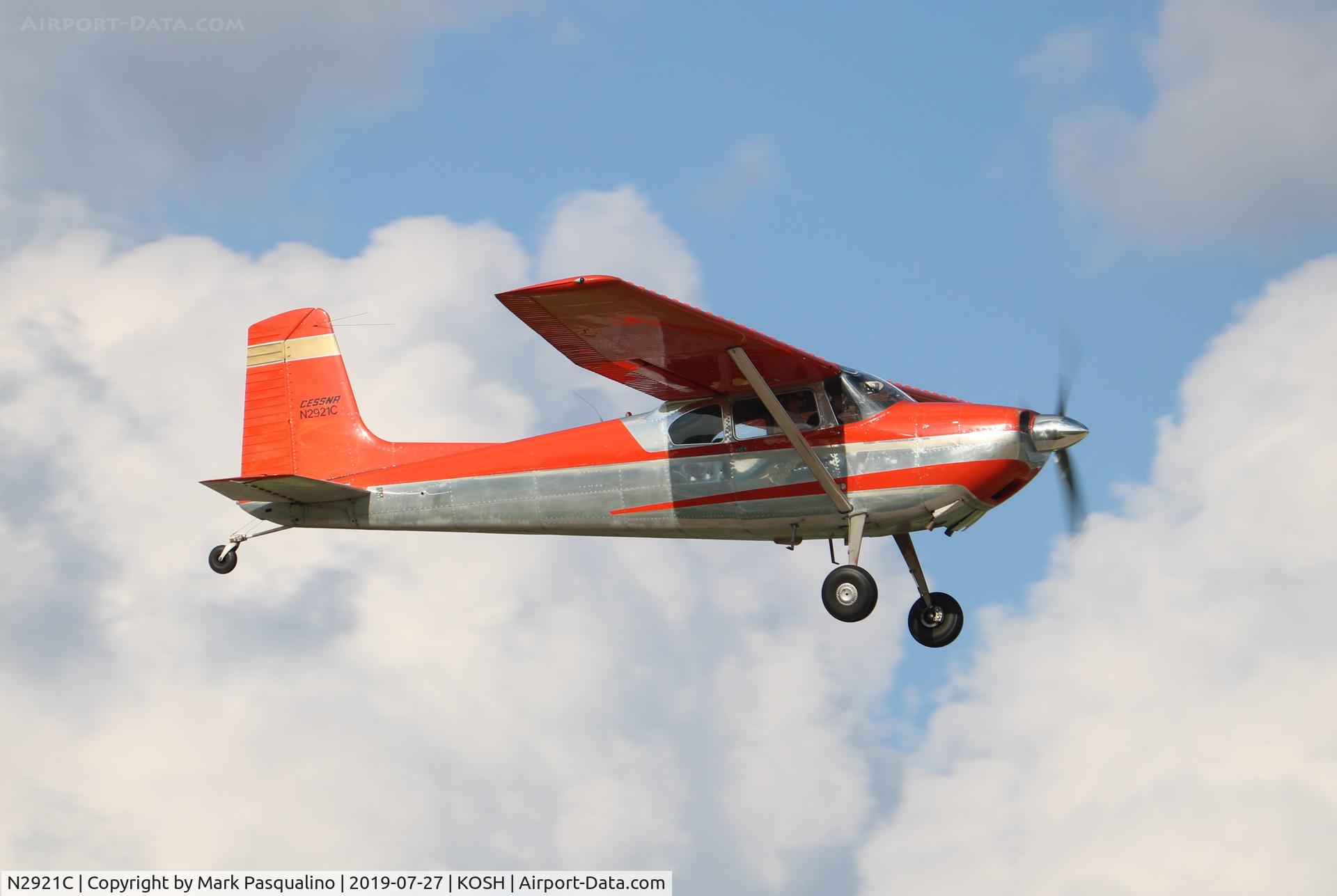 N2921C, Cessna 180 C/N 30821, Cessna 180