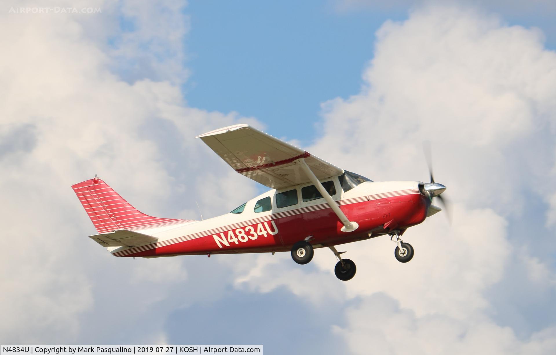 N4834U, 1963 Cessna 210-5A(205A) C/N 205-0534, Cessna 205A