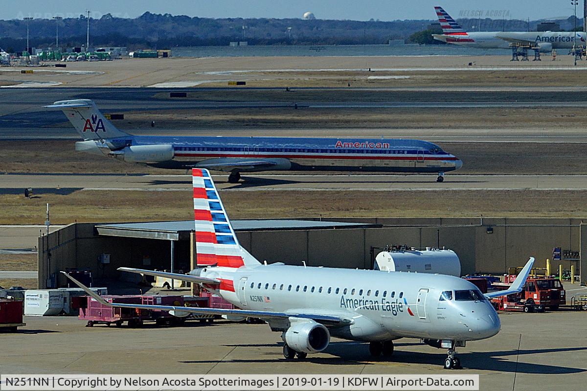 N251NN, 2017 Embraer 175LR (ERJ-170-200LR) C/N 17000641, TERMINAL B - N251NN @ KDFW  01/2019