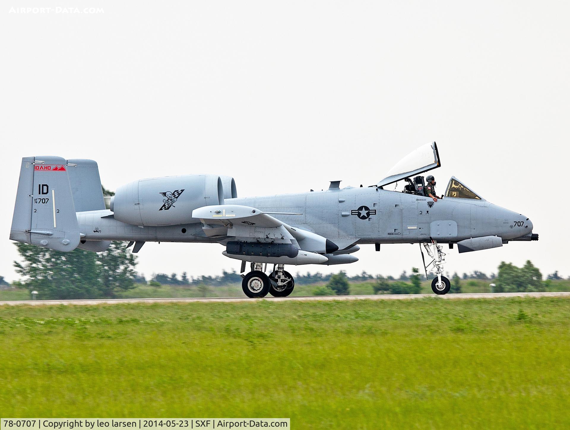 78-0707, 1978 Fairchild Republic A-10C Thunderbolt II C/N A10-0327, Berlin Air Show 23.5.2014