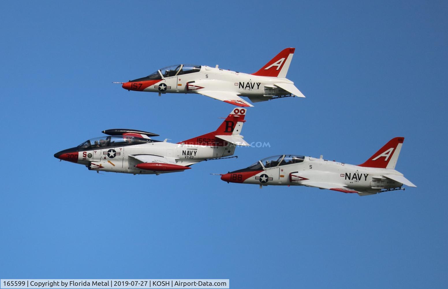 165599, Boeing T-45C Goshawk C/N C057, Legacy Flight
