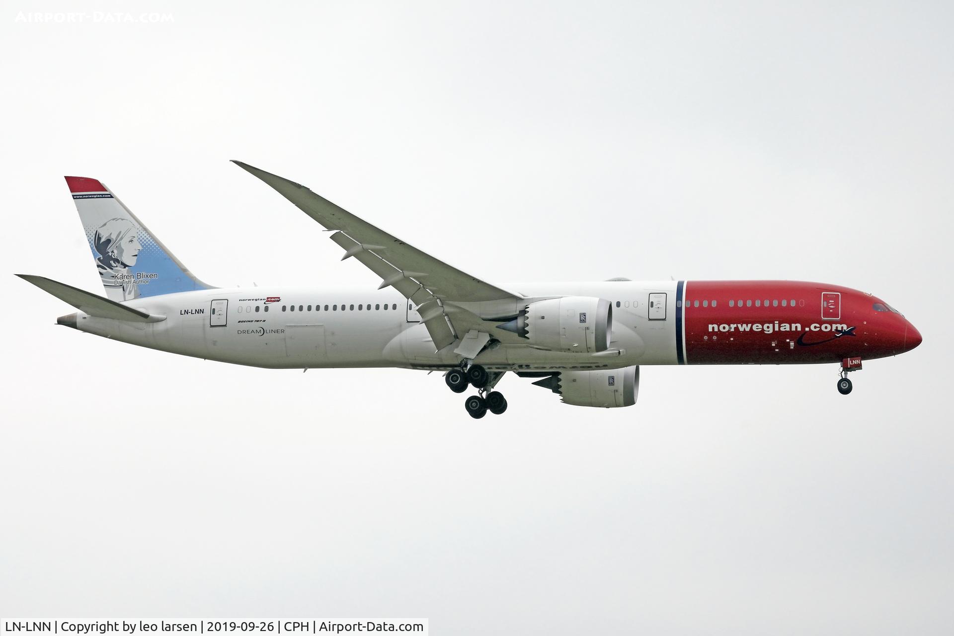 LN-LNN, 2017 Boeing 787-9 Dreamliner C/N 38891, Copenhagen 26.9.2014