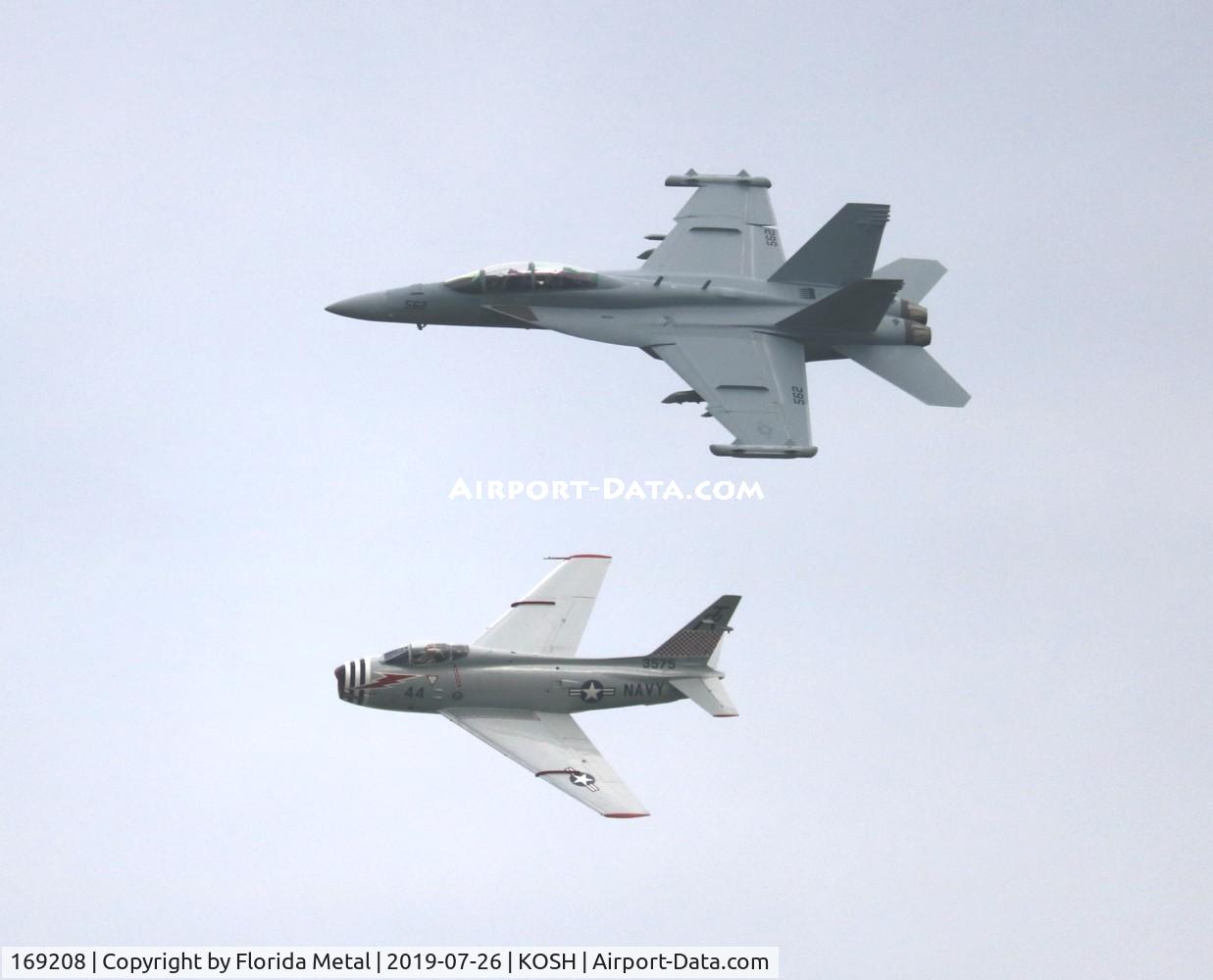 169208, Boeing EA-18G Growler C/N G-141, Legacy Flight