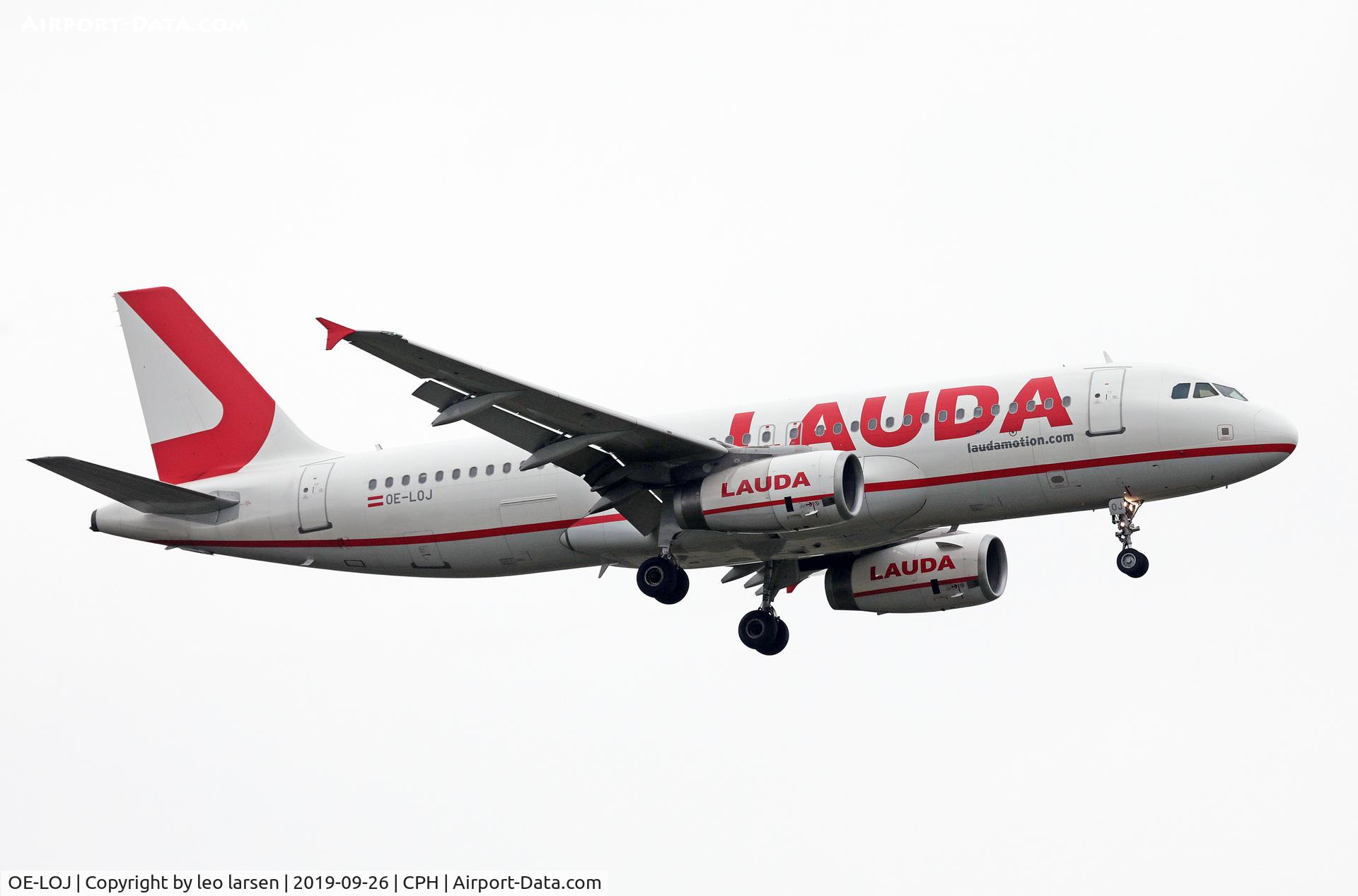 OE-LOJ, 2004 Airbus A320-232 C/N 2288, Copenhagen 26.9.2019
