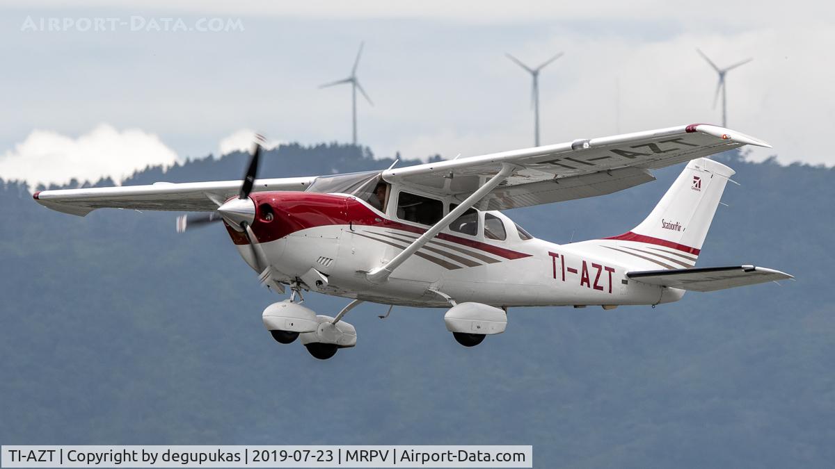 TI-AZT, 2004 Cessna 206H Stationair Stationair C/N 20608224, mrpv/sjo