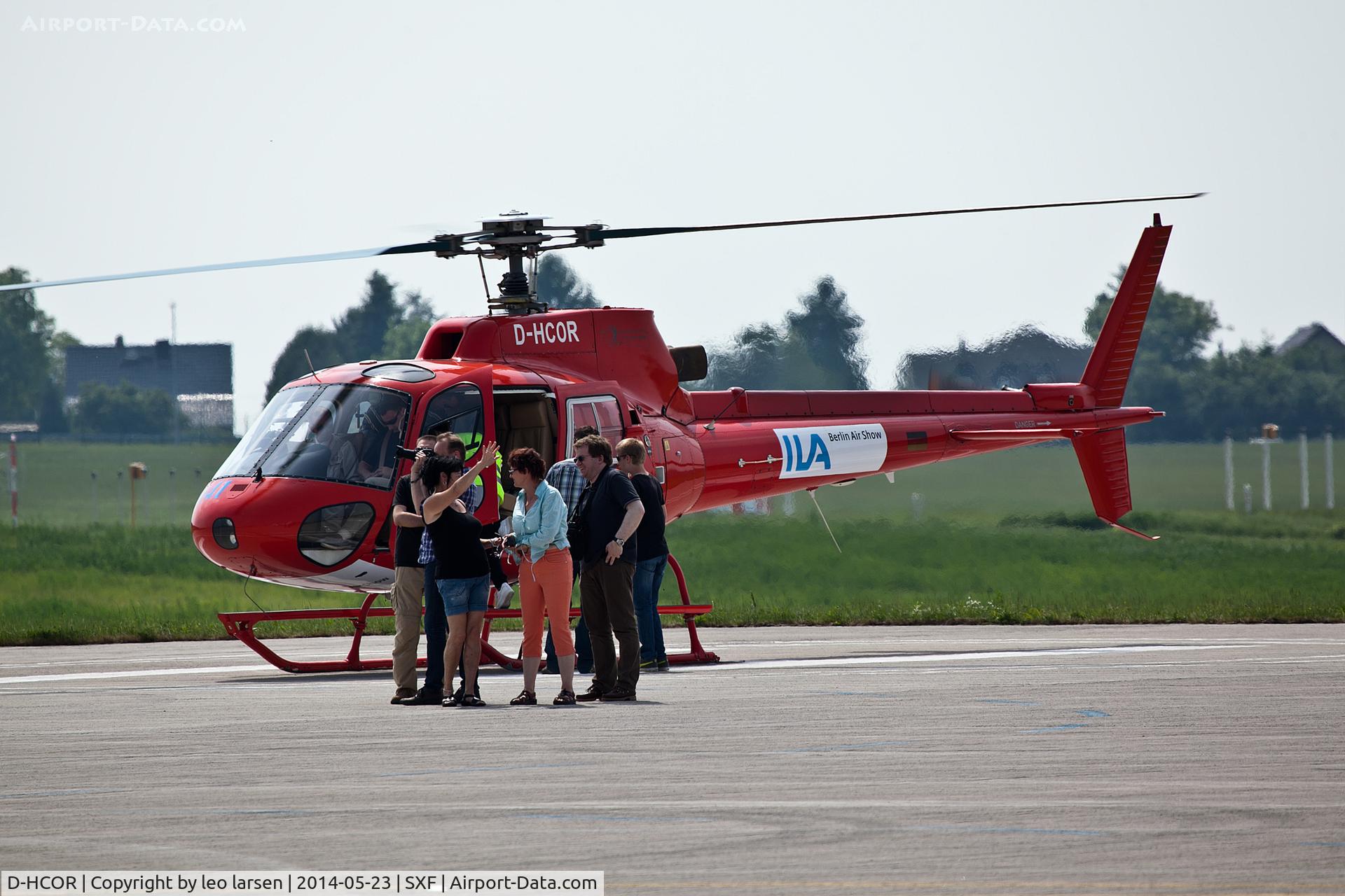 D-HCOR, Aerospatiale AS-350B Ecureuil C/N 1601, Berlin Air Show 23.5.2014