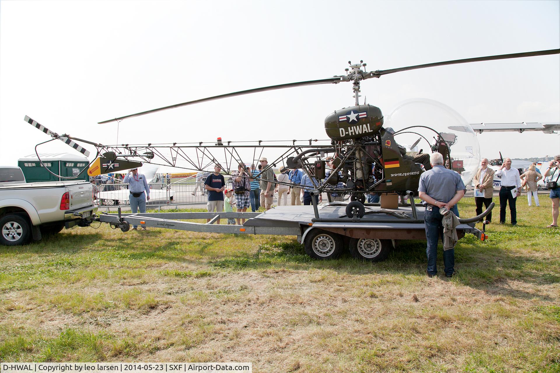D-HWAL, Agusta AB-47G-4 C/N 2519, Berlin Air Show 23.5.2014