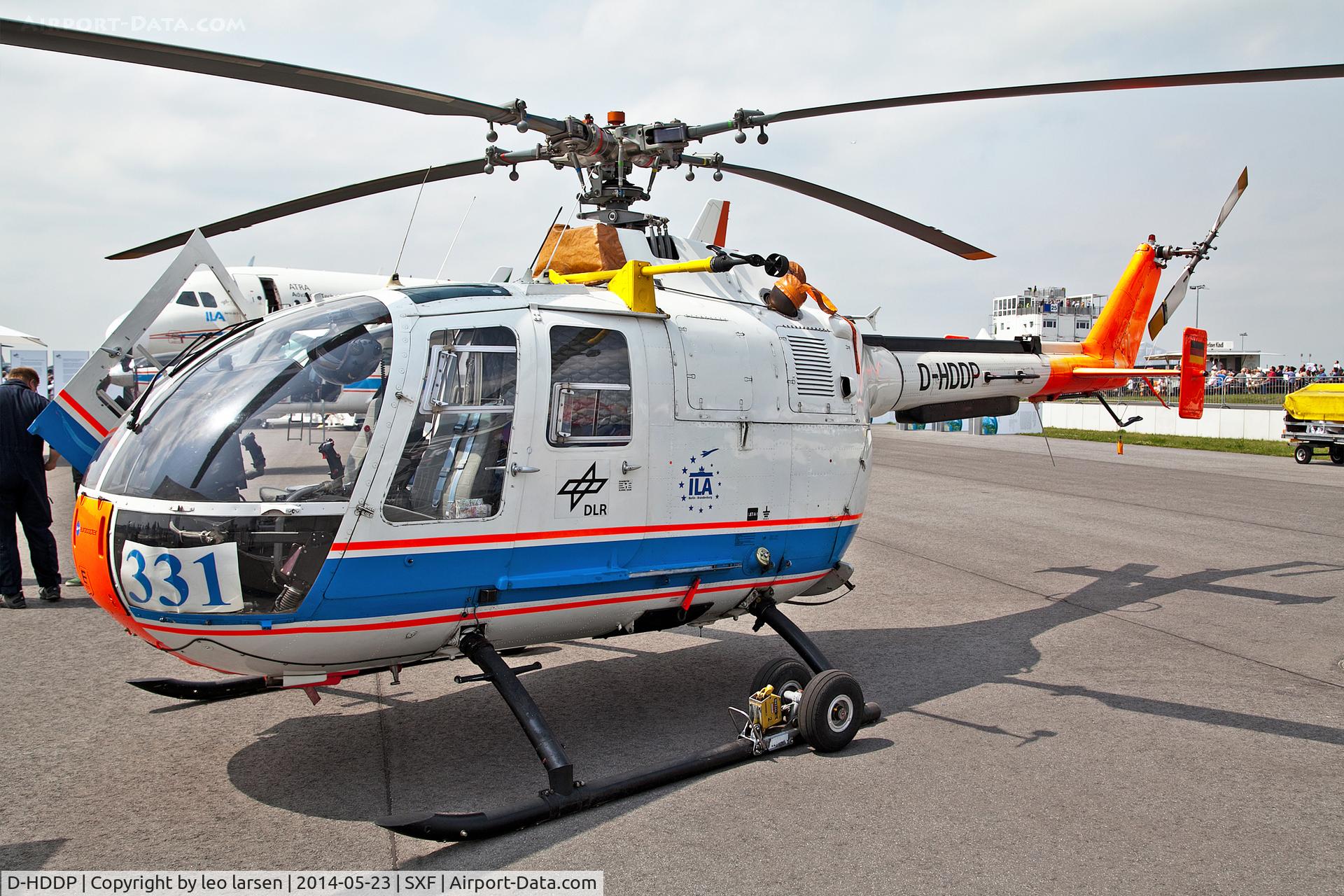 D-HDDP, 1973 MBB Bo.105C C/N S-123, Berlin Air Show 23.5.2014