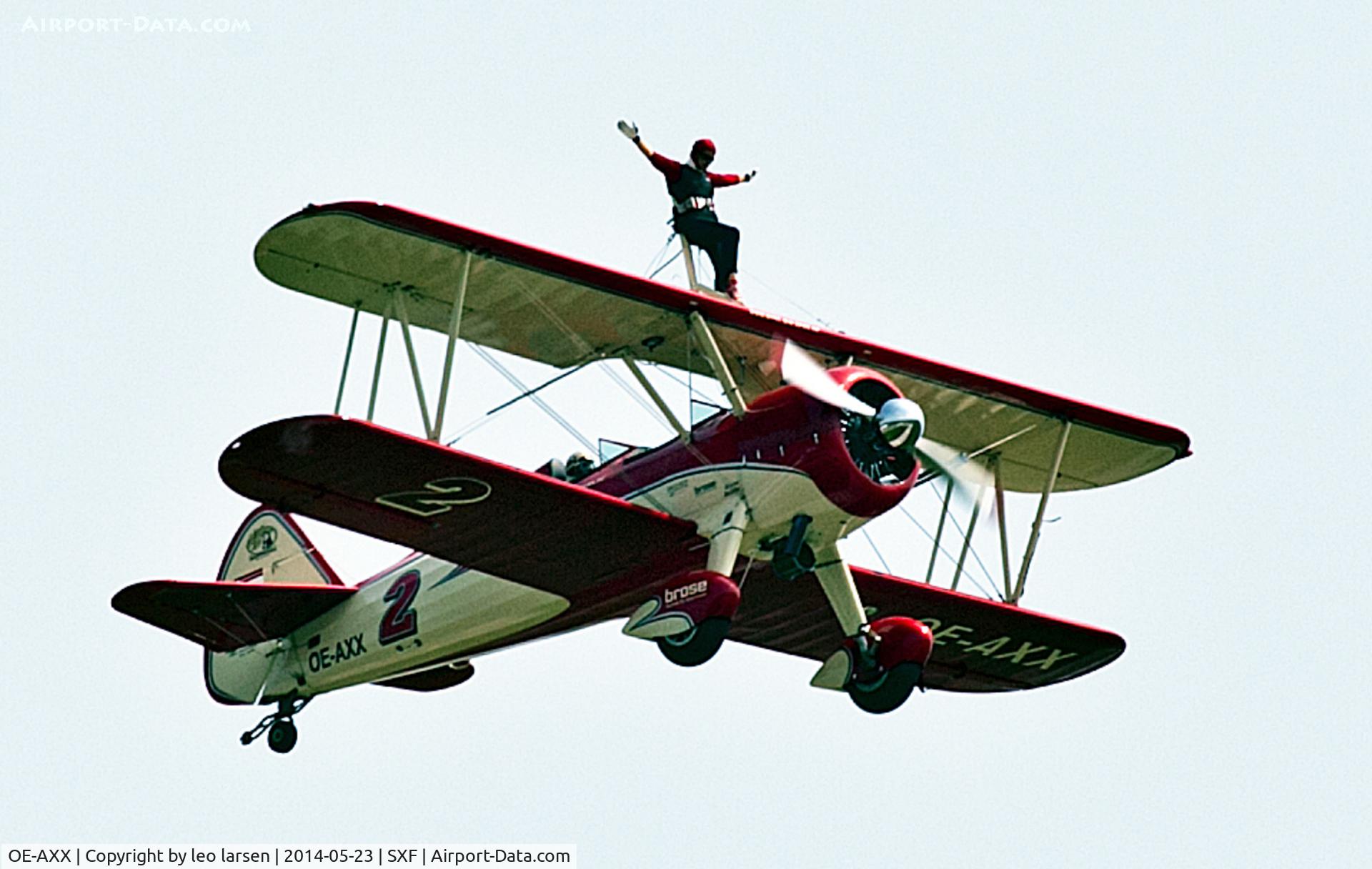 OE-AXX, Boeing N2S-3 Kaydet (B75N1) C/N 75-6711, Berlin Air Show 23.5.2014
