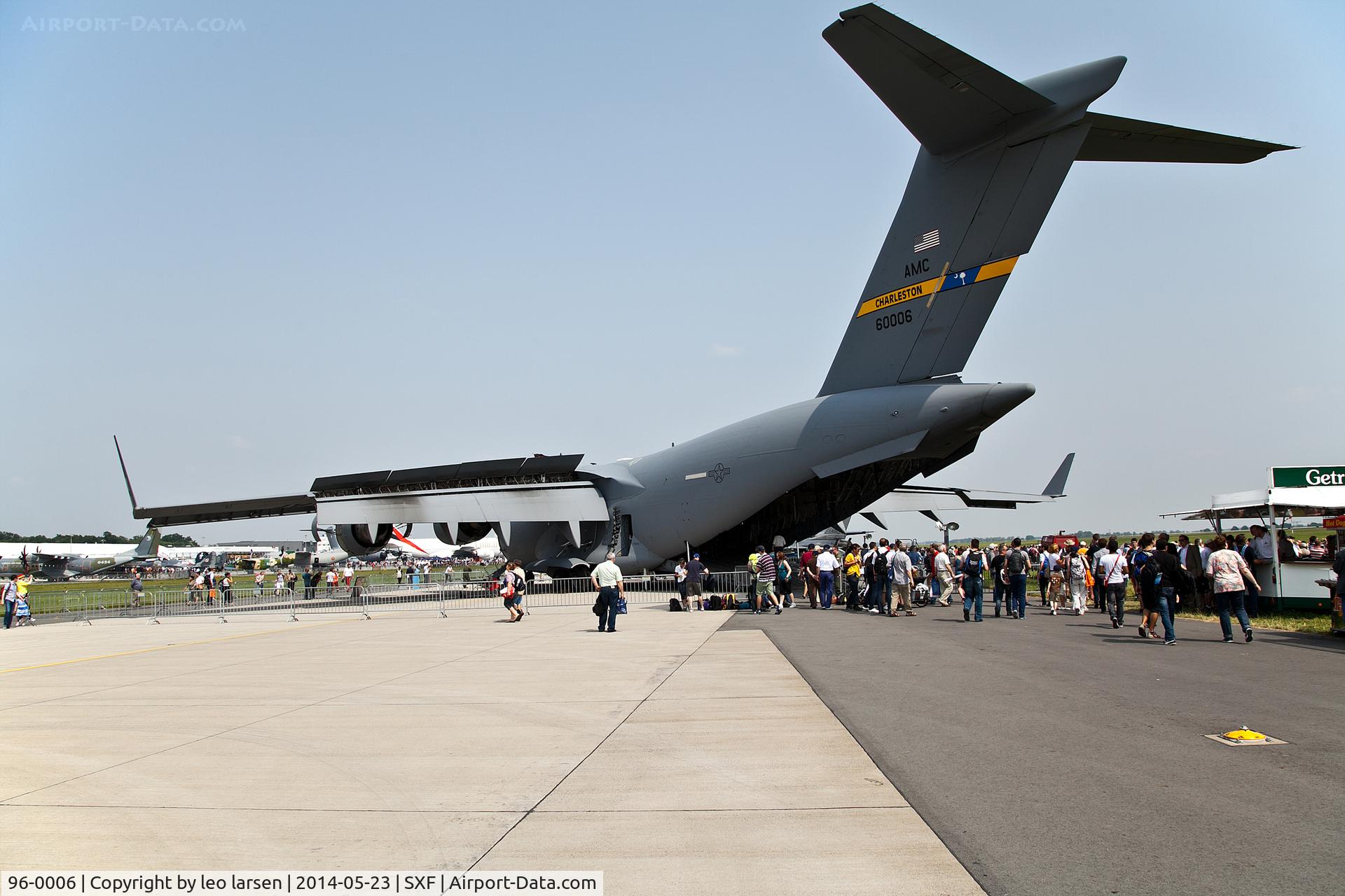 96-0006, 1996 McDonnell Douglas C-17A Globemaster III C/N P-38, Berlin Air Show 23.5.2014