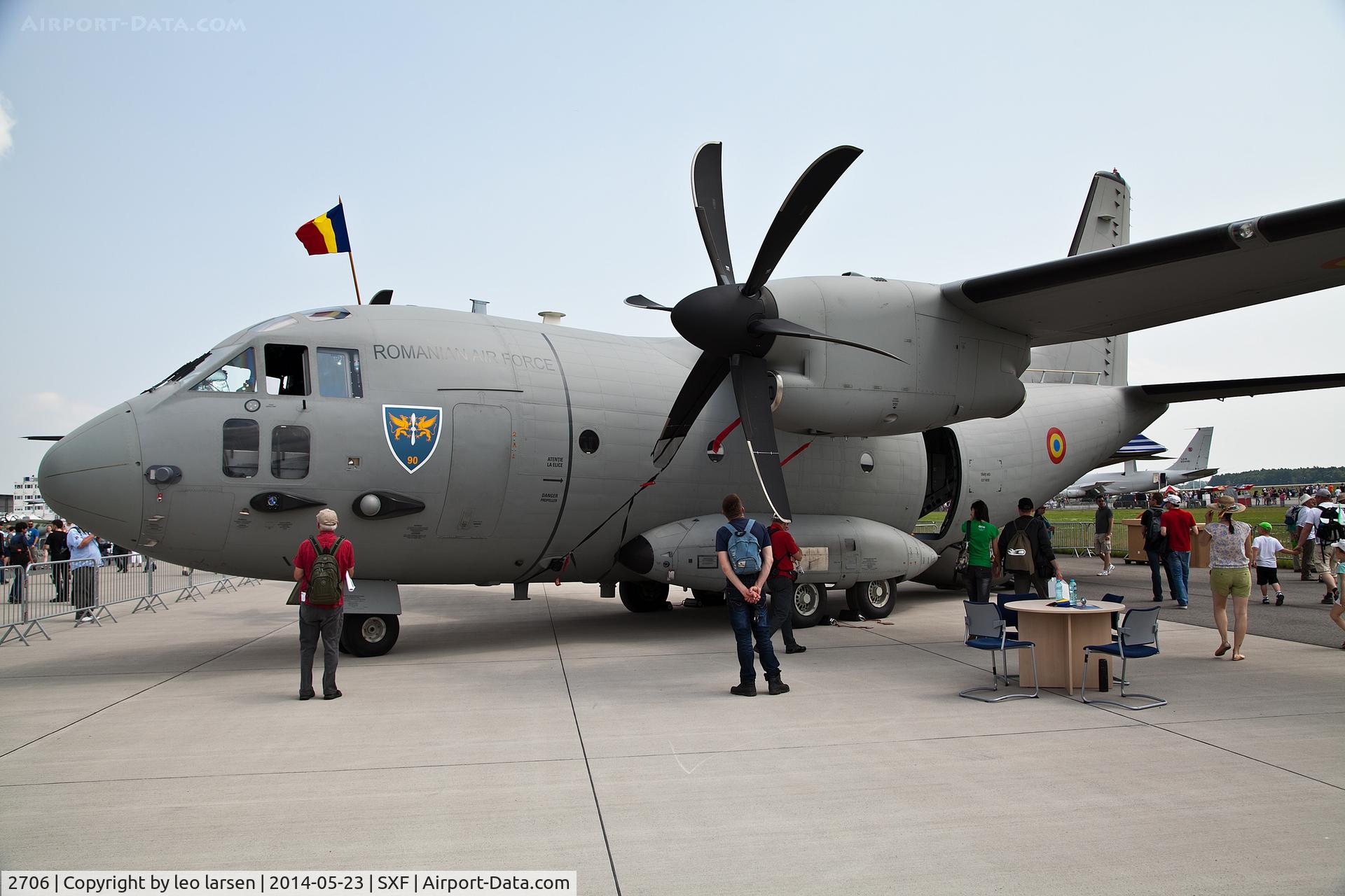 2706, 2008 Alenia C-27J Spartan C/N 4153, Berlin Air Show 23.5.2014