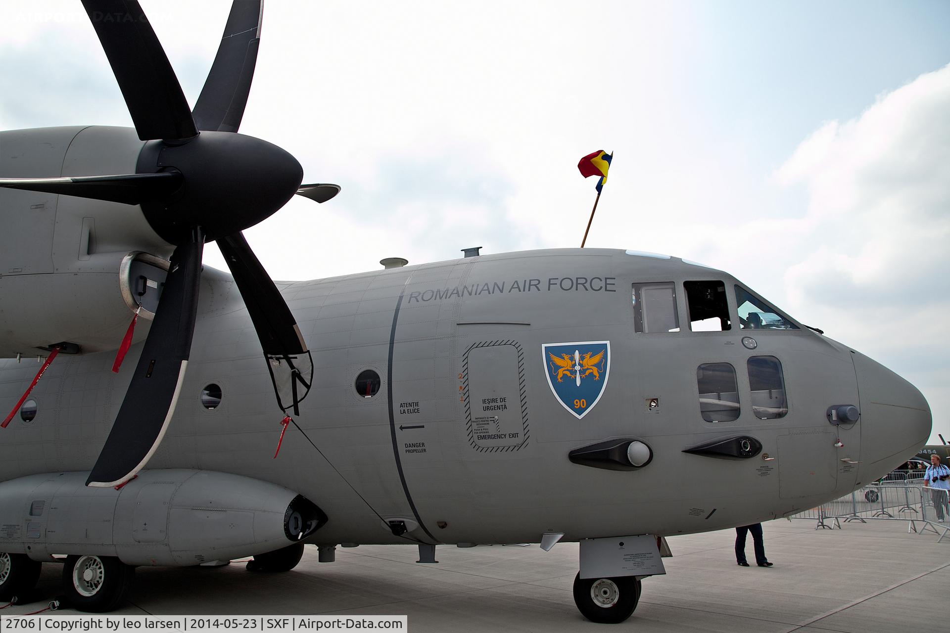 2706, 2008 Alenia C-27J Spartan C/N 4153, Berlin Air Show 23.5.2014