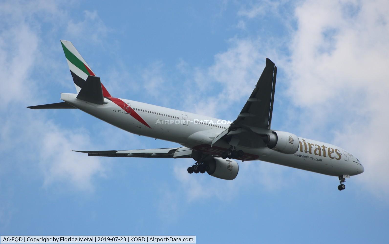 A6-EQD, 2017 Boeing 777-31H/ER C/N 42352, Emirates