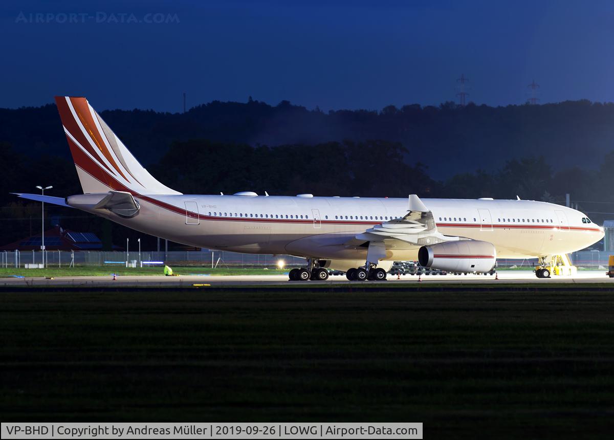 VP-BHD, 2016 Airbus A330-243ACJ C/N 1751, Second visit this year.