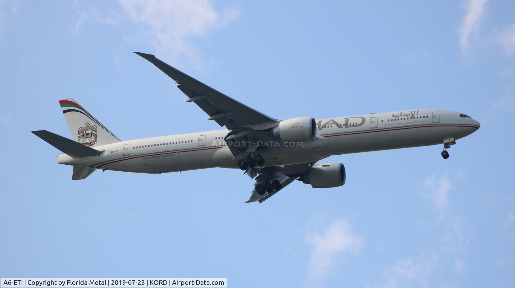 A6-ETI, 2011 Boeing 777-3FX/ER C/N 39684, Etihad