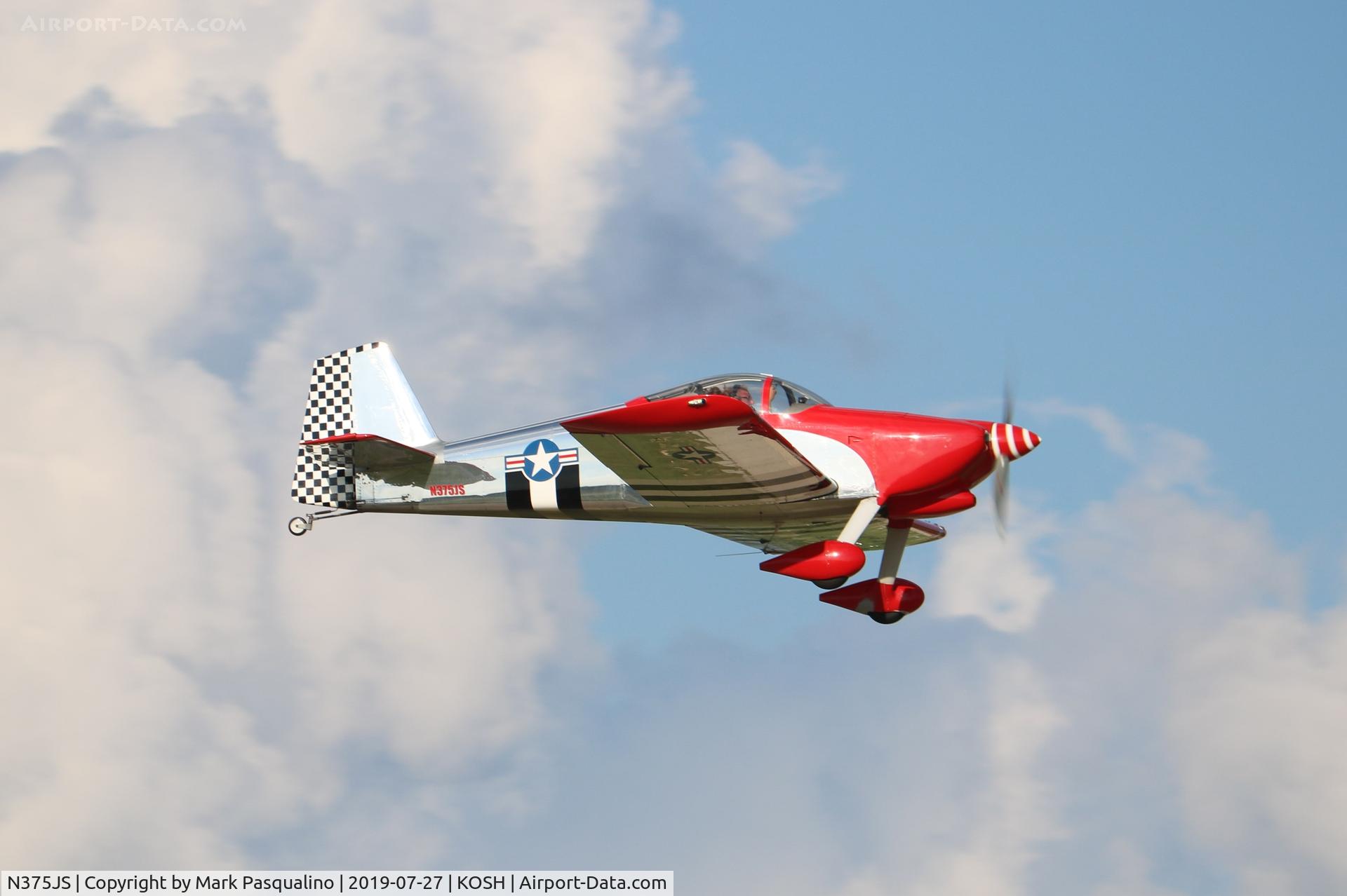 N375JS, 2000 Vans RV-6 C/N 23645, Vans RV-6